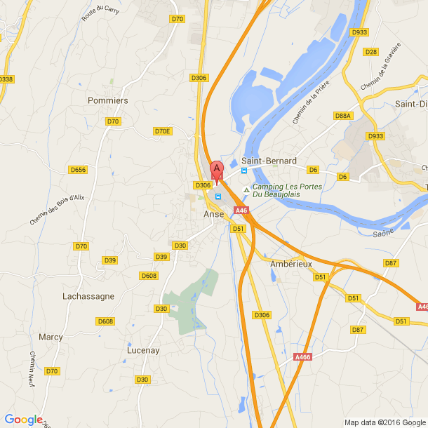 Plan des salles de sport de Anse