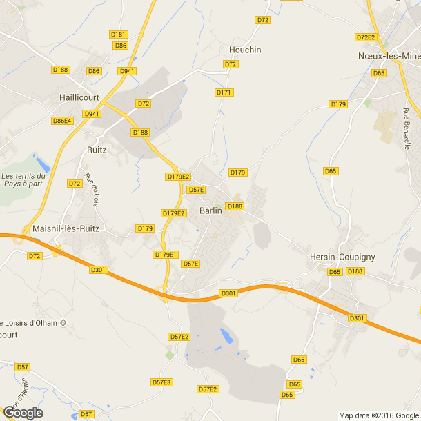 Plan des salles de sport de Barlin