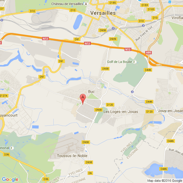 Plan des salles de sport de Buc