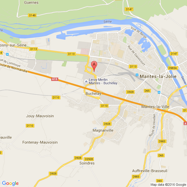 Plan des salles de sport de Buchelay