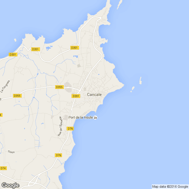 Plan des salles de sport de Cancale