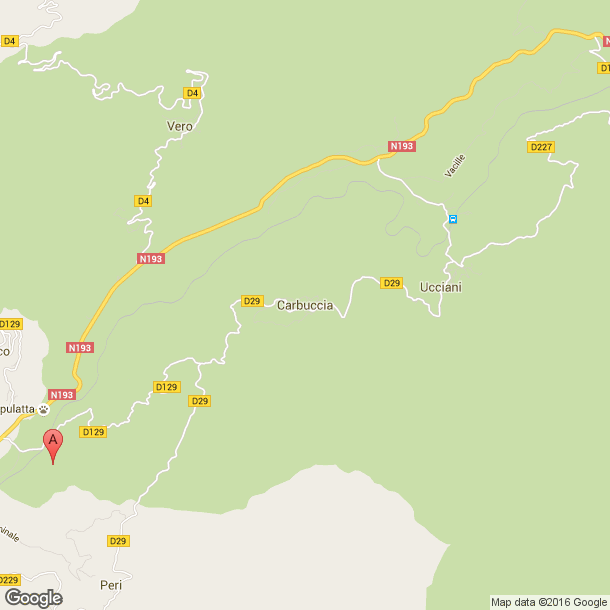 Plan des salles de sport de Carbuccia