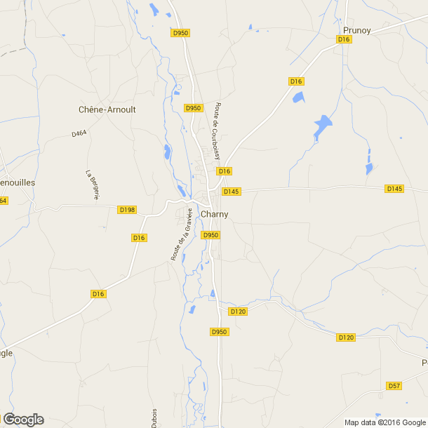 Plan des salles de sport de Charny