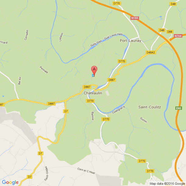 Plan des salles de sport de Châteaulin