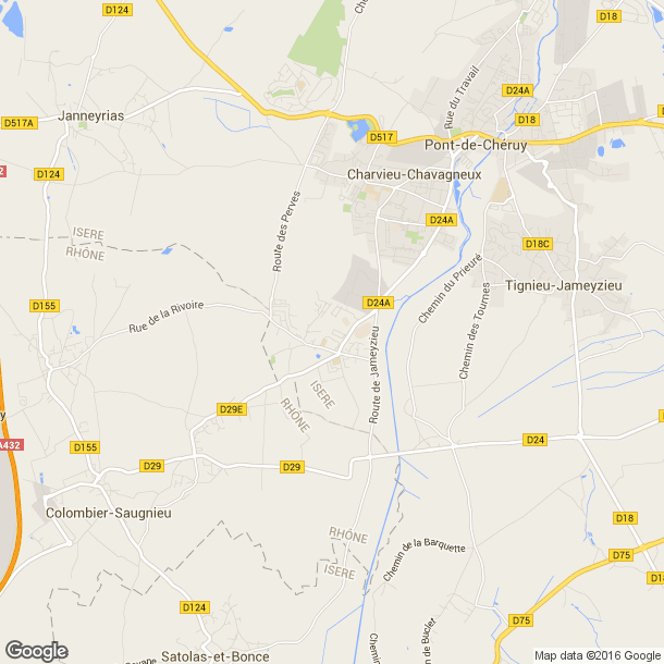 Plan des salles de sport de Chavagneux
