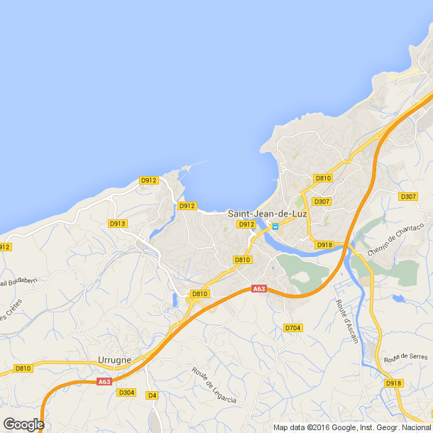 Plan des salles de sport de Ciboure