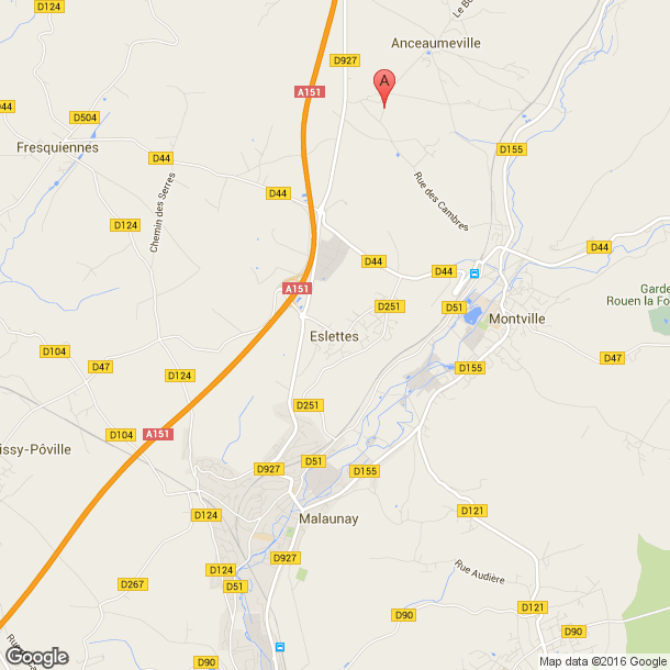 Plan des salles de sport de Eslettes