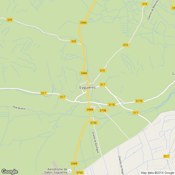 Plan des salles de sport de Eyguières
