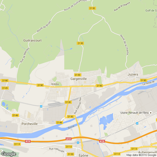 Plan des salles de sport de Gargenville