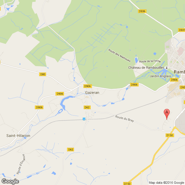 Plan des salles de sport de Gazeran