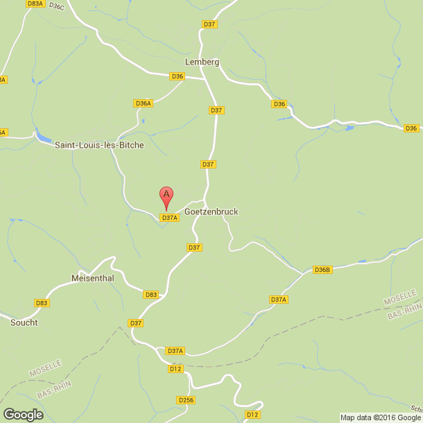 Plan des salles de sport de Goetzenbruck