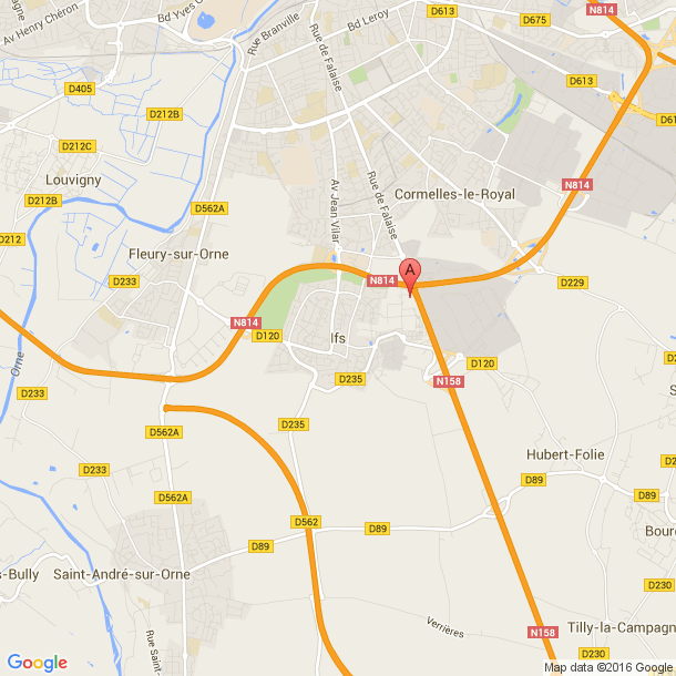 Plan des salles de sport de Ifs