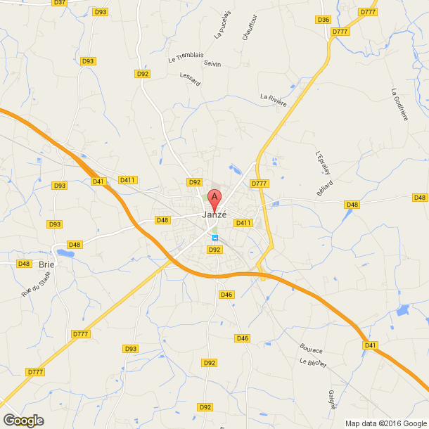 Plan des salles de sport de Janze