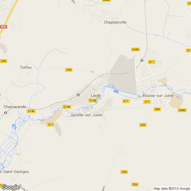 Plan des salles de sport de Lardy