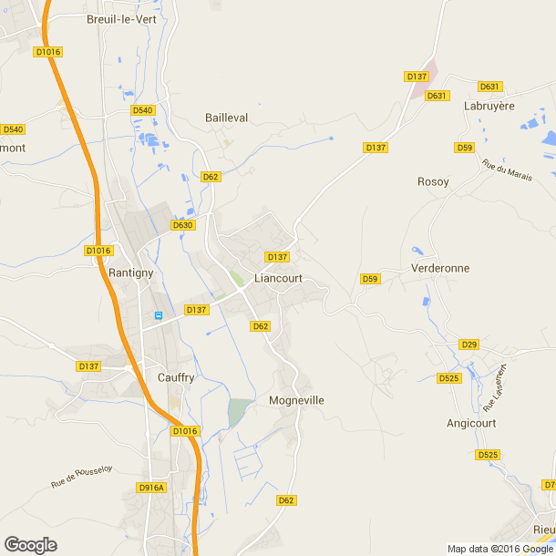Plan des salles de sport de Liancourt