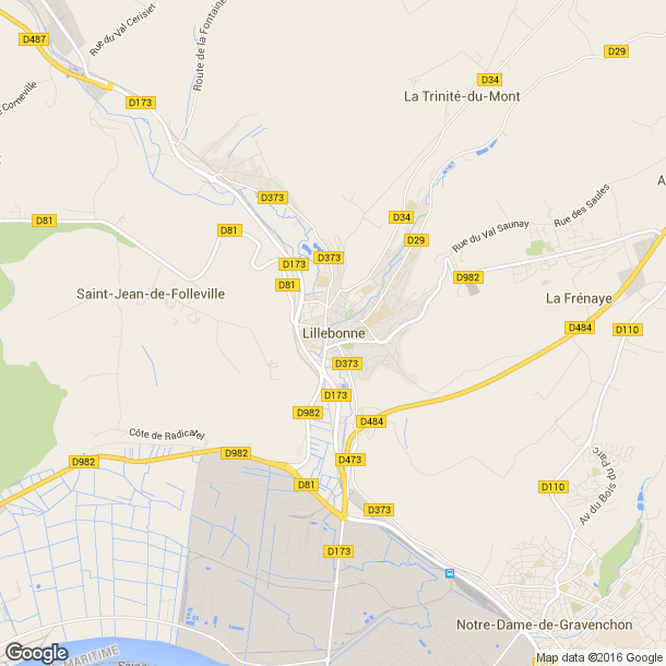 Plan des salles de sport de Lillebonne