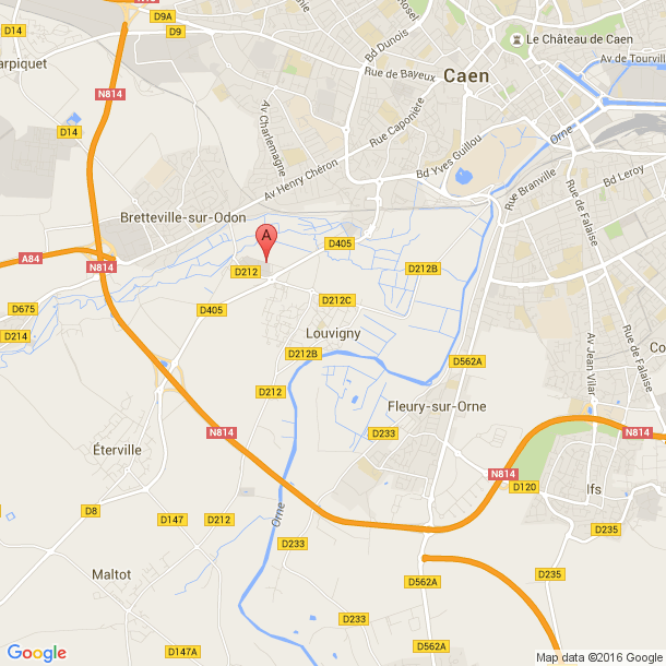 Plan des salles de sport de Louvigny