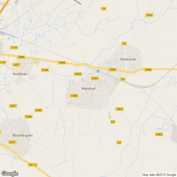 Plan des salles de sport de Manduel