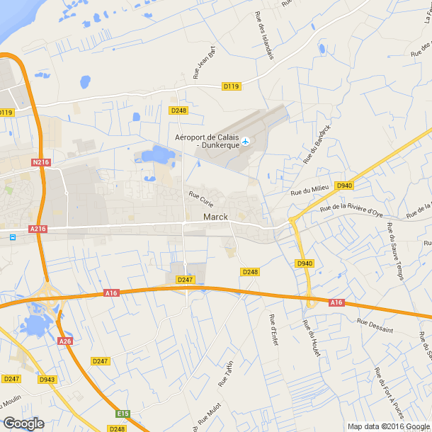 Plan des salles de sport de Marck