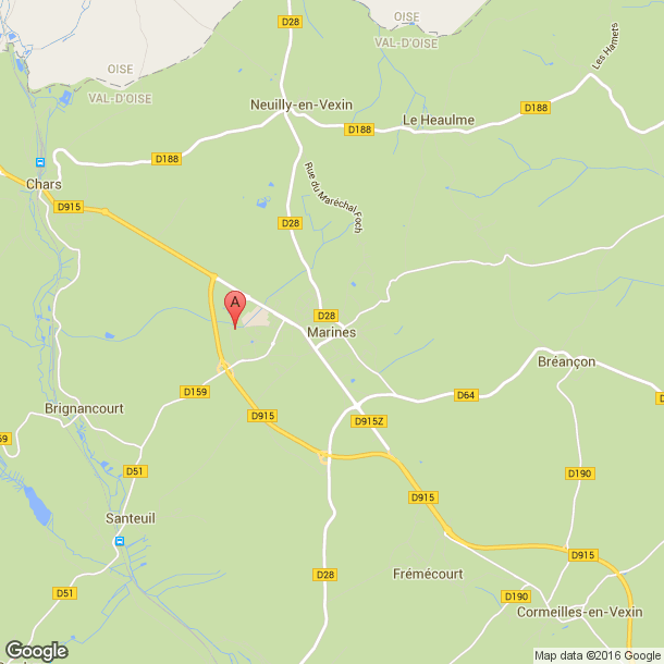 Plan des salles de sport de Marines