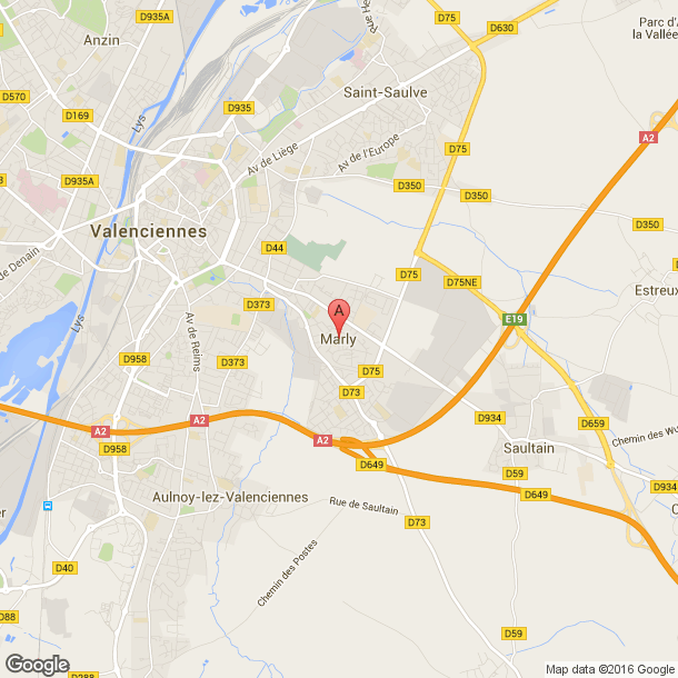 Plan des salles de sport de Marly