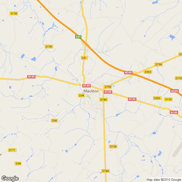 Plan des salles de sport de Mauléon