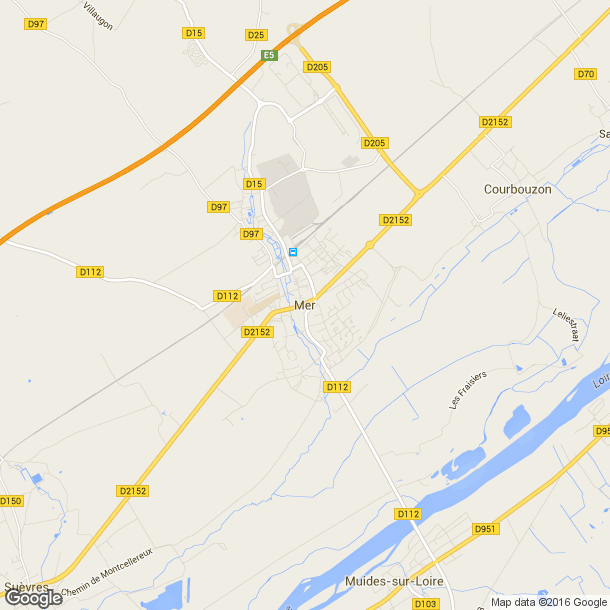 Plan des salles de sport de Mer