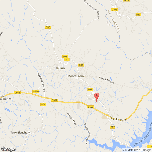 Plan des salles de sport de Montauroux