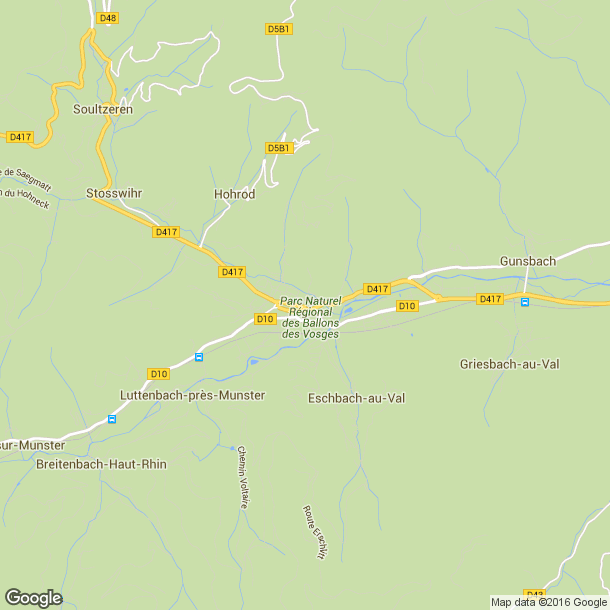 Plan des salles de sport de Munster