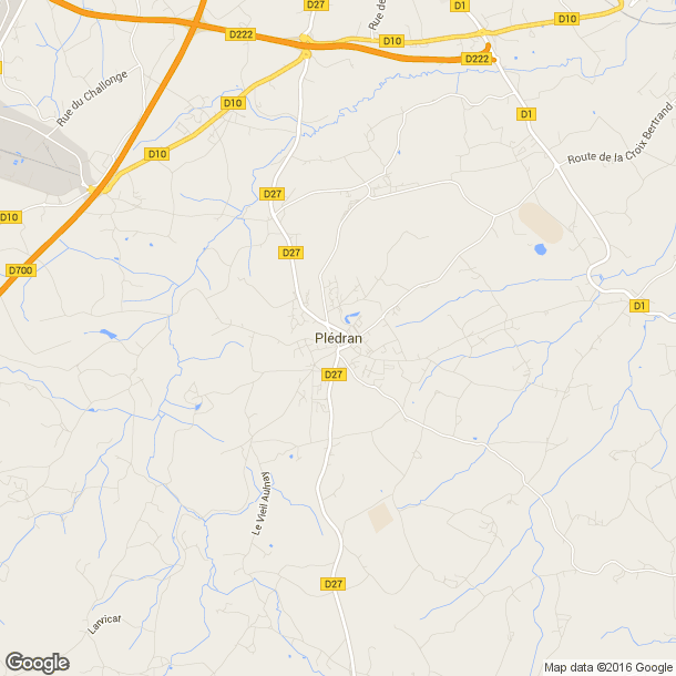 Plan des salles de sport de Plédran