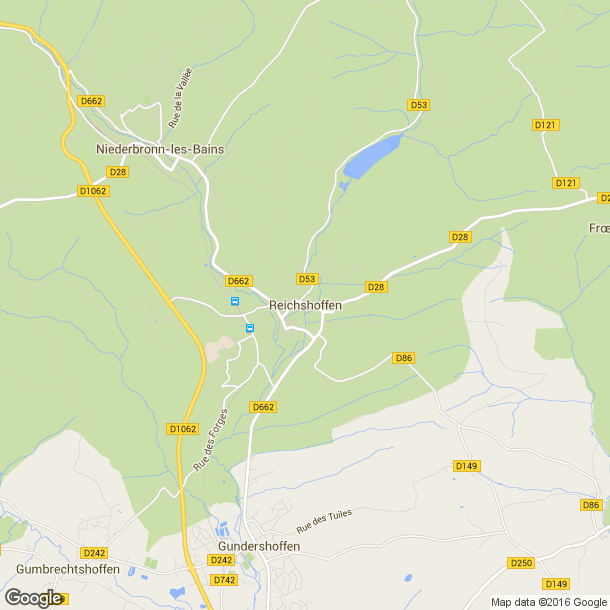 Plan des salles de sport de Reichshoffen