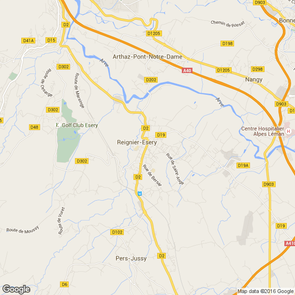 Plan des salles de sport de Reignier