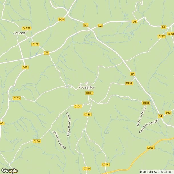Plan des salles de sport de Roussillon