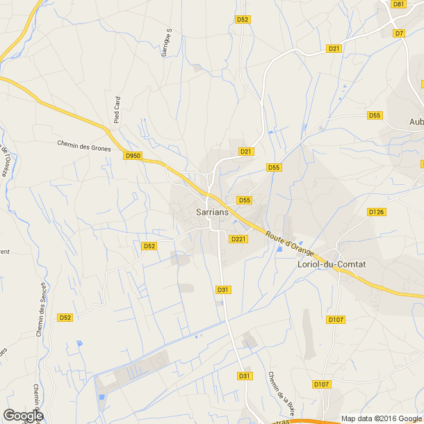 Plan des salles de sport de Sarrians
