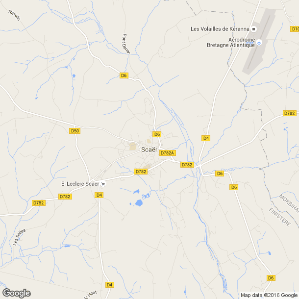 Plan des salles de sport de Scaer