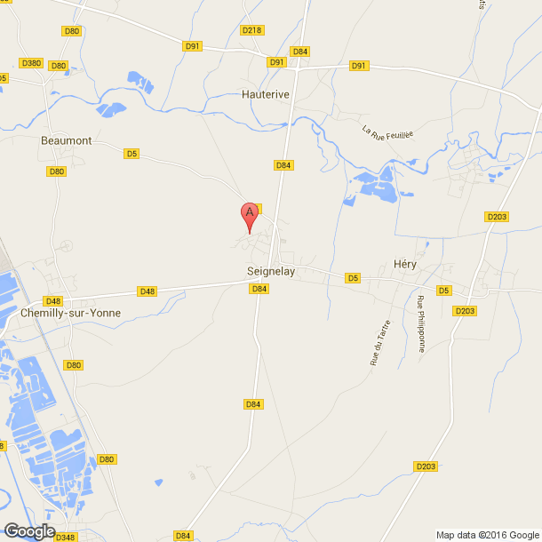 Plan des salles de sport de Seignelay