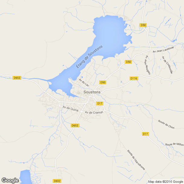 Plan des salles de sport de Soustons