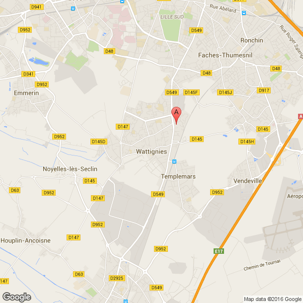Plan des salles de sport de Wattignies