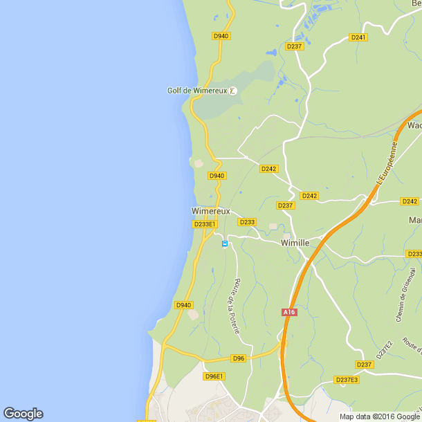 Plan des salles de sport de Wimereux