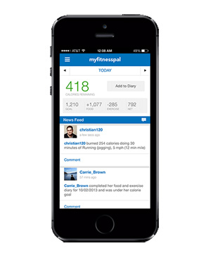 Application MyFitnessPal