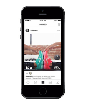 Application mobile Nike+ Training